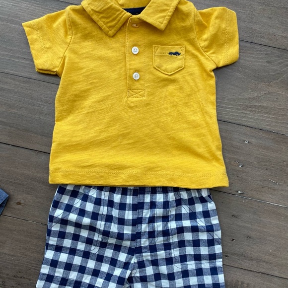 CARTER’S Baby Boy Shirt & Short *NEW* - Picture 2 of 7